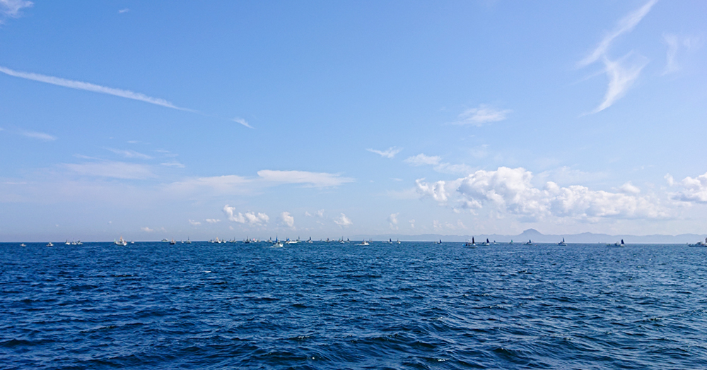 海上の様子